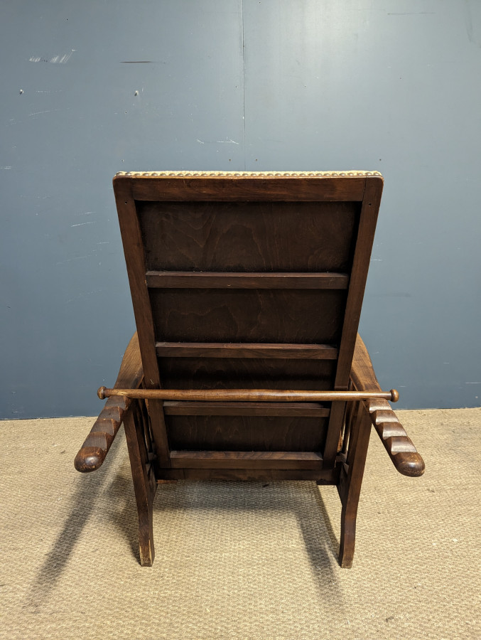 Fauteuil Morris style Arts and Craft