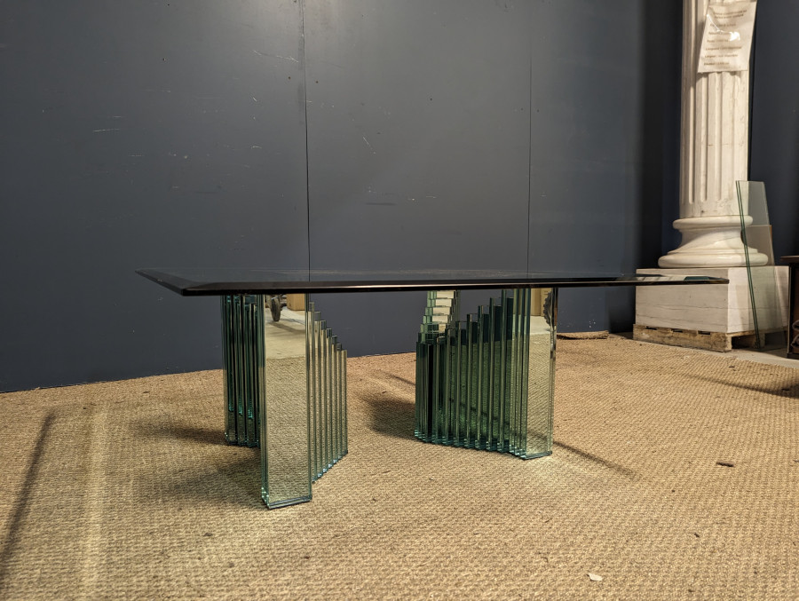 Table basse de Luigi Massoni années 1980