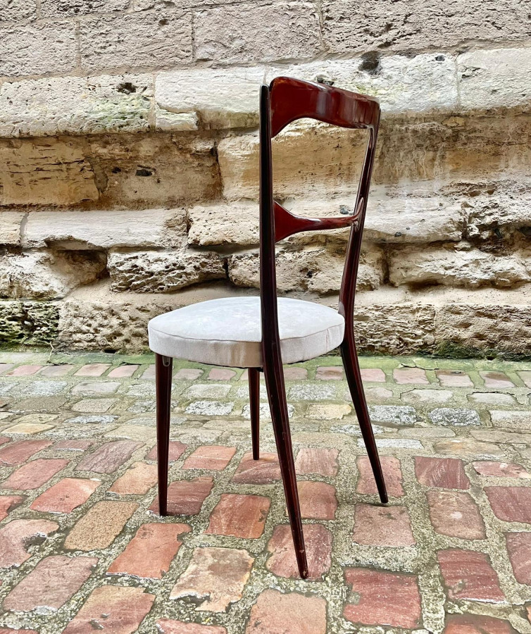 Série de 6 chaises italiennes années 60